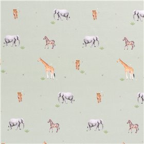 JERSEY BAWEŁNIANY CYFRA SAFARI GREEN