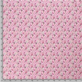 DRESÓWKA PĘTELKA CYFRA KWIATY PINK