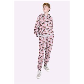 DRESÓWKA PĘTELKA CYFRA KONIE PINK