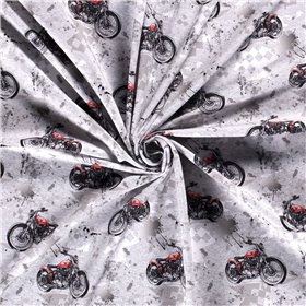 DRESÓWKA PĘTELKA CYFRA MOTOR LIGHT GREY