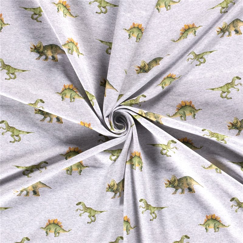 DRESÓWKA PĘTELKA CYFRA DINO LIGHT GREY