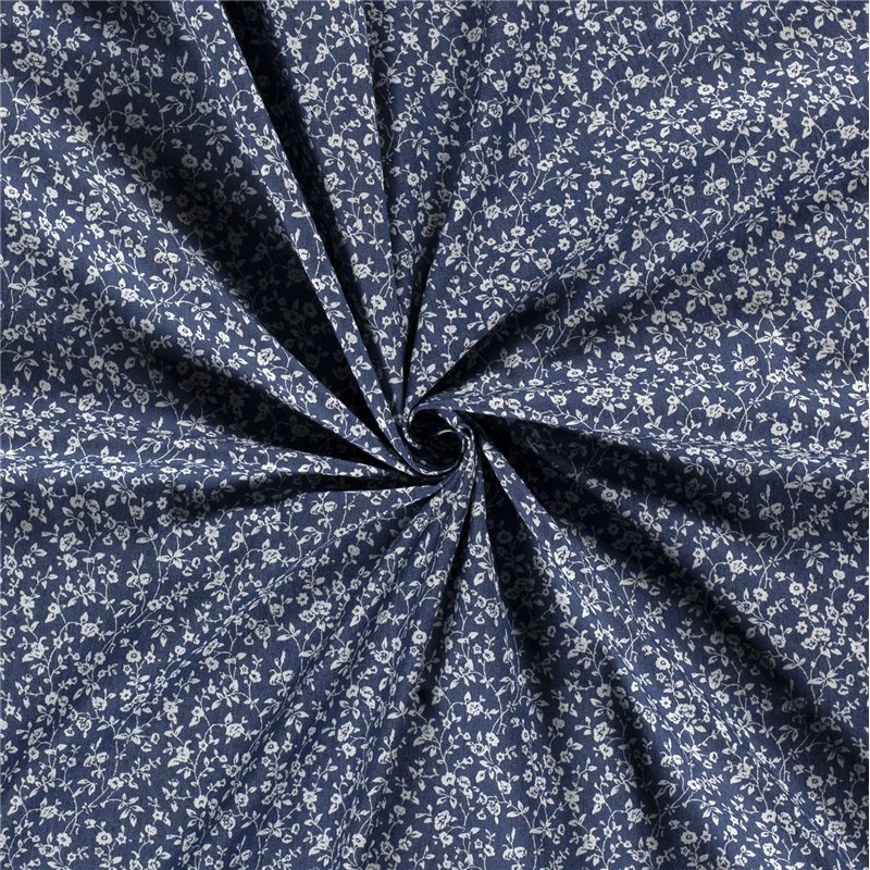 DENIM PRINT FLOWERS
