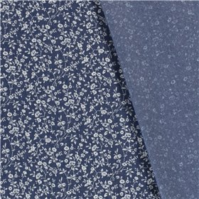 DENIM PRINT FLOWERS