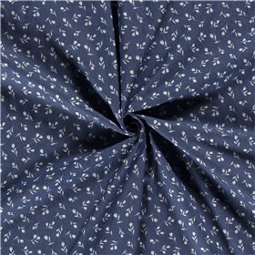 DENIM PRINT FLOWERS
