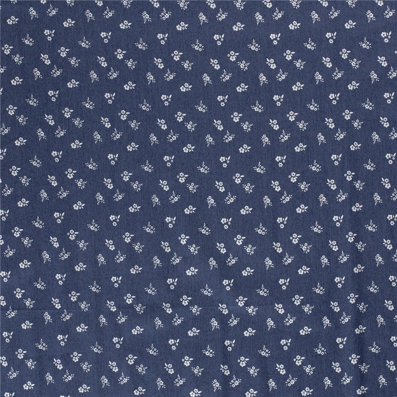 DENIM PRINT FLOWERS