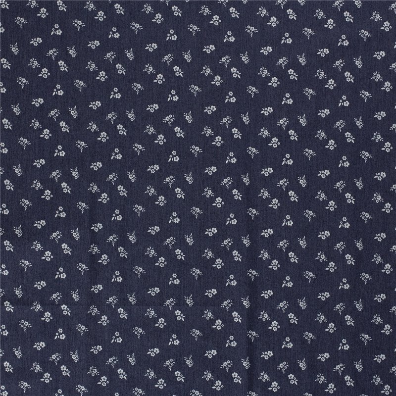 DENIM PRINT FLOWERS