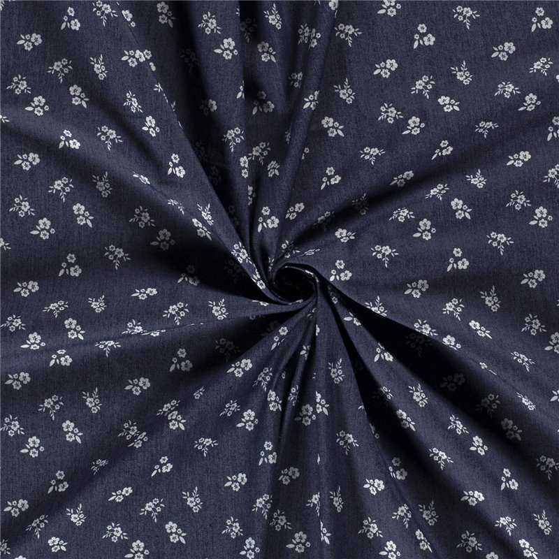DENIM PRINT FLOWERS