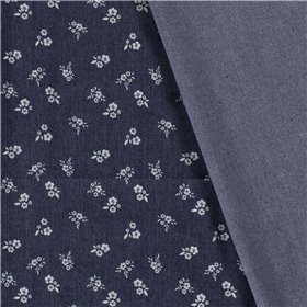 DENIM PRINT FLOWERS