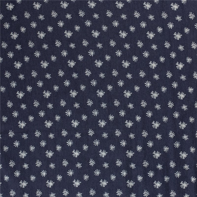 DENIM PRINT FLOWERS