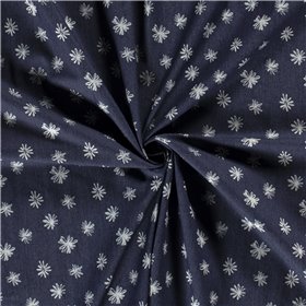 DENIM PRINT FLOWERS