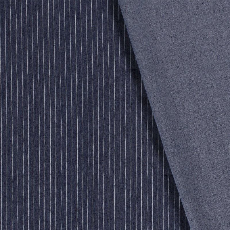 DENIM PRINT STRIPES