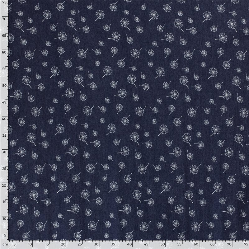 DENIM PRINT DANDELION