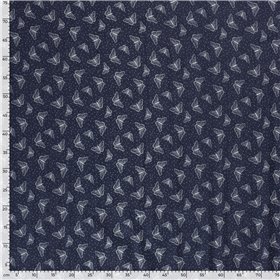 DENIM PRINT BUTTERFLY