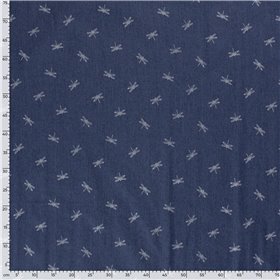 DENIM PRINT DRAGONFLY