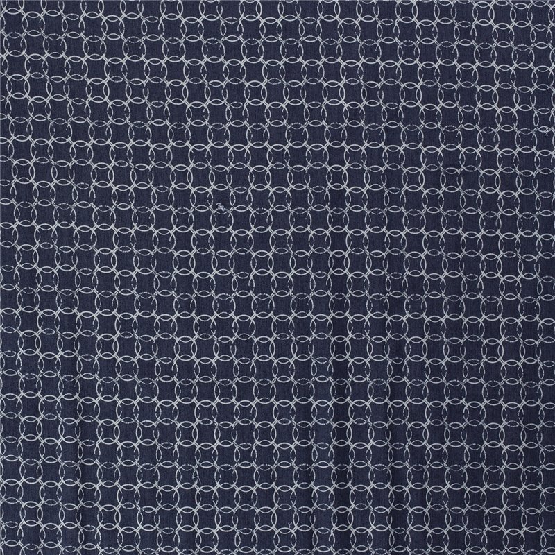 DENIM PRINT CIRCLES