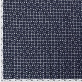 DENIM PRINT CIRCLES