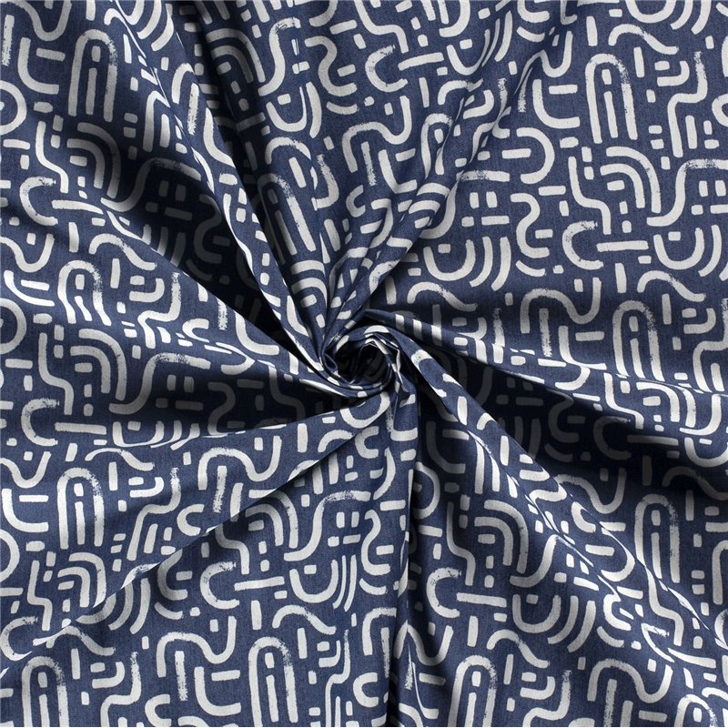 DENIM PRINT ABSTRACT
