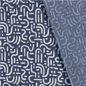 DENIM PRINT ABSTRACT