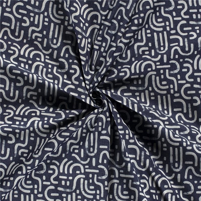 DENIM PRINT ABSTRACT