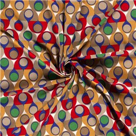 QUATRO STRETCH ABSTRACT
