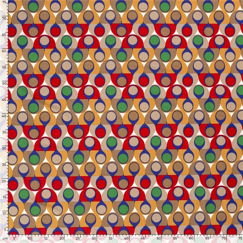 QUATRO STRETCH ABSTRACT