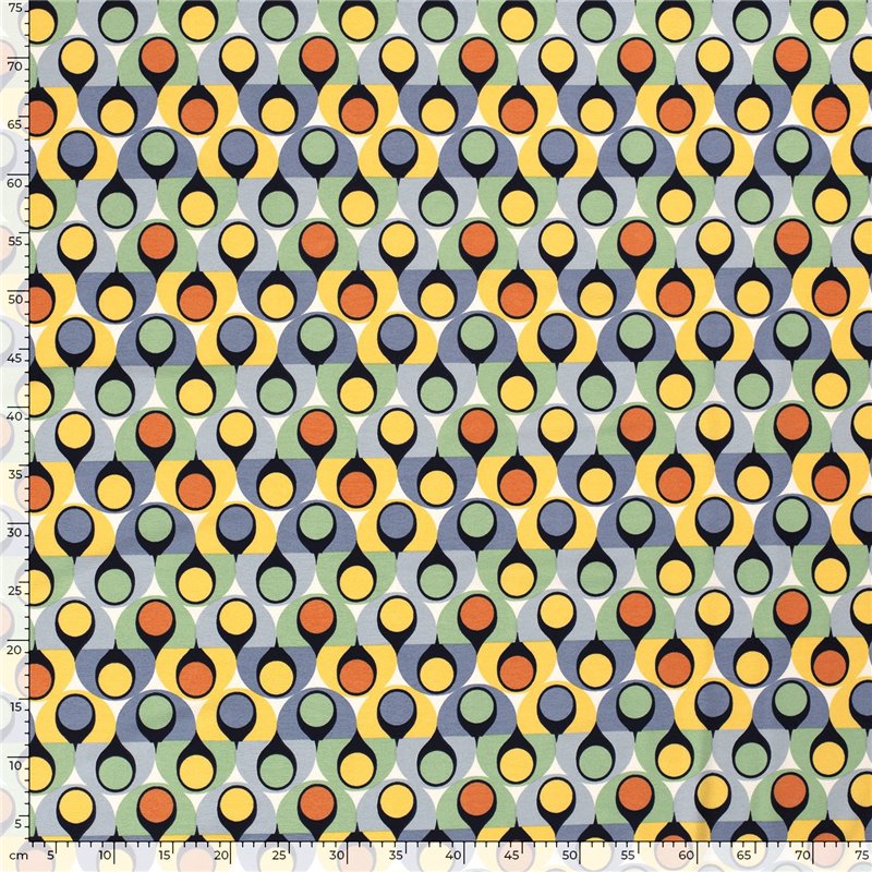 QUATRO STRETCH ABSTRACT