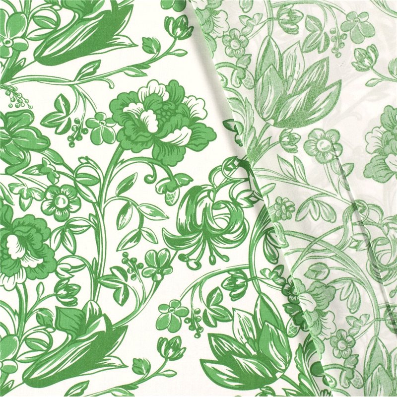 VISCOSE POPLIN PRINT FLOWERS