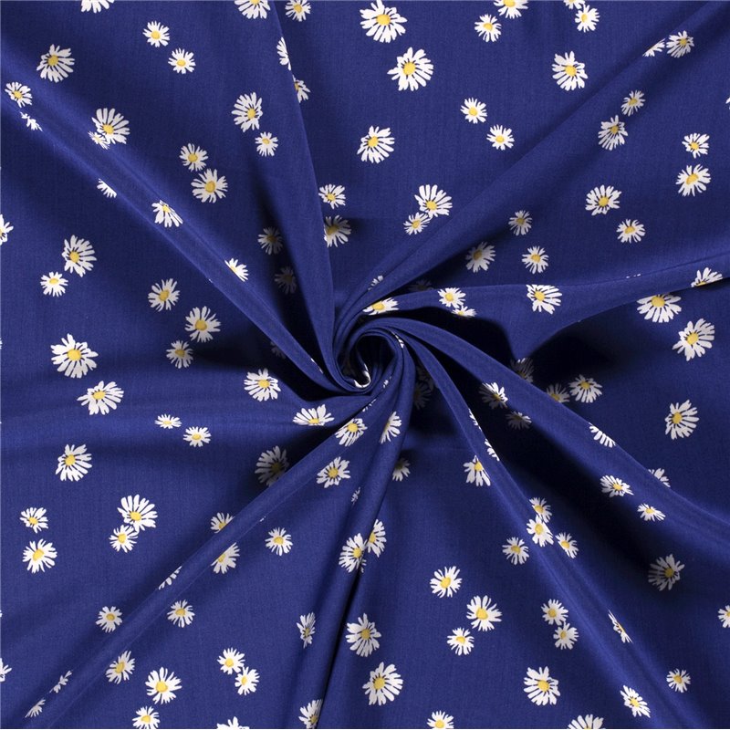 VISCOSE POPLIN PRINT FLOWERS