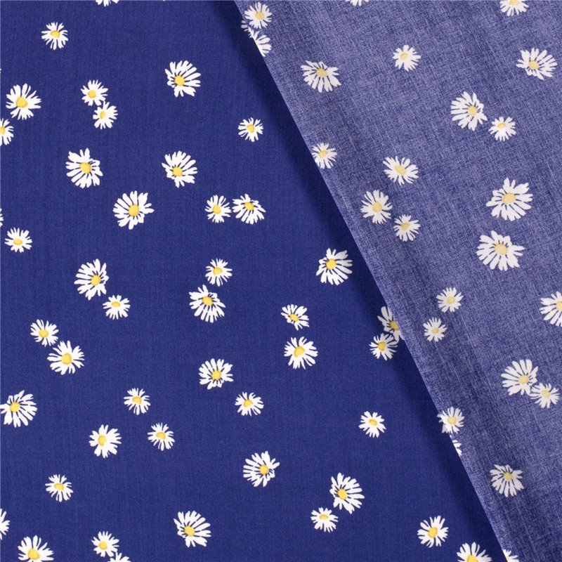 VISCOSE POPLIN PRINT FLOWERS