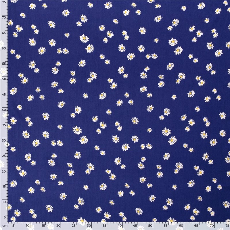 VISCOSE POPLIN PRINT FLOWERS