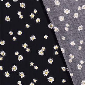 VISCOSE POPLIN PRINT FLOWERS