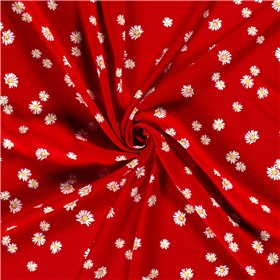VISCOSE POPLIN PRINT FLOWERS