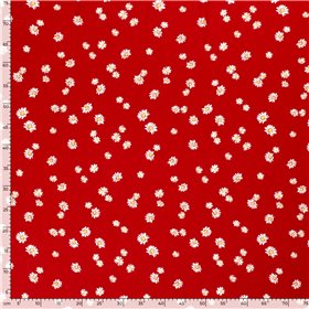 VISCOSE POPLIN PRINT FLOWERS