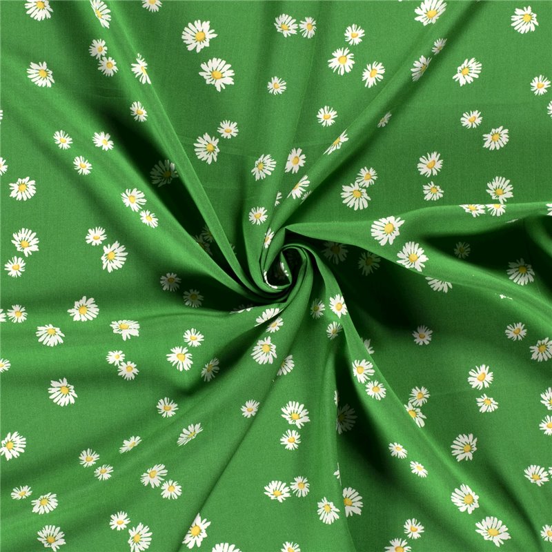 VISCOSE POPLIN PRINT FLOWERS