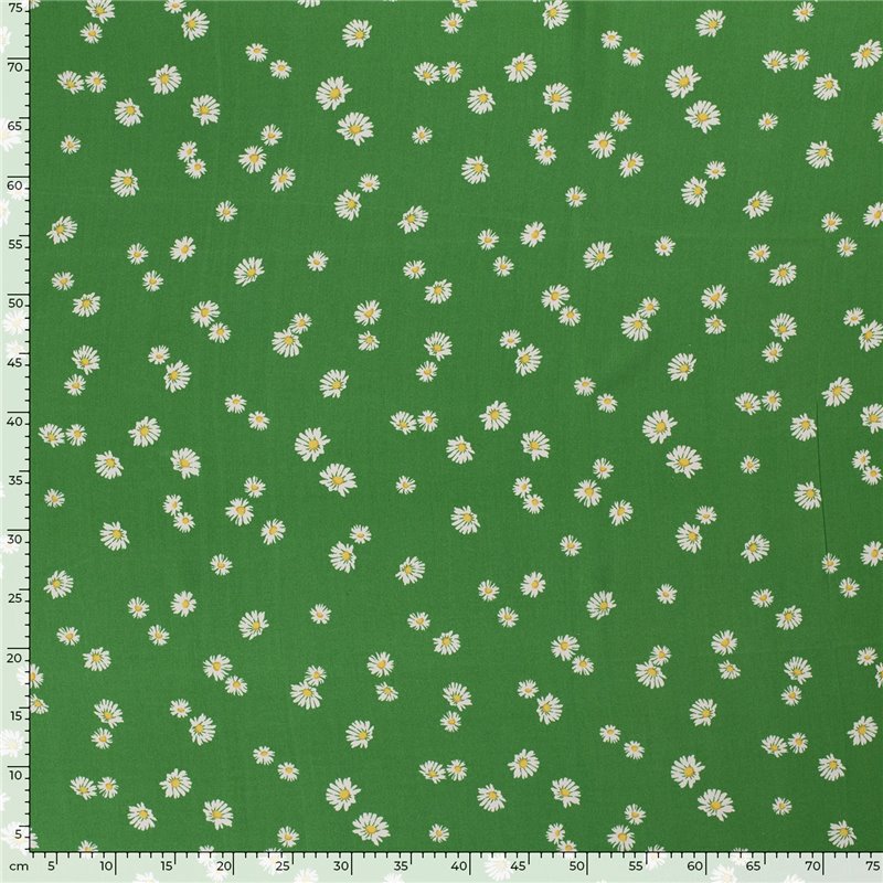 VISCOSE POPLIN PRINT FLOWERS