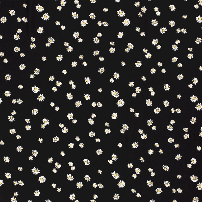 VISCOSE POPLIN PRINT FLOWERS