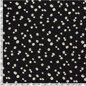 VISCOSE POPLIN PRINT FLOWERS