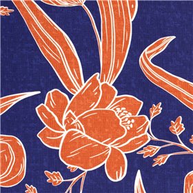 VISCOSE POPLIN PRINT LEAVES