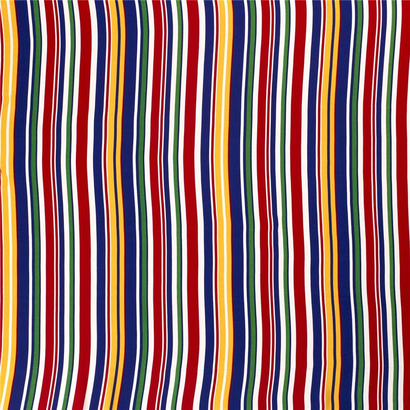 VISCOSE POPLIN PRINT STRIPES