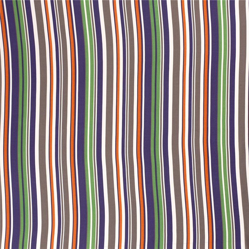VISCOSE POPLIN PRINT STRIPES