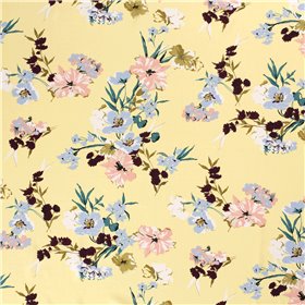 VISCOSE POPLIN PRINT FLOWERS
