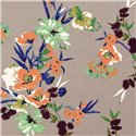VISCOSE POPLIN PRINT FLOWERS