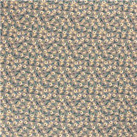 VISCOSE POPLIN PRINT FLOWERS