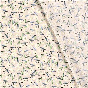 VISCOSE POPLIN PRINT FLOWERS