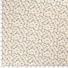 VISCOSE POPLIN PRINT FLOWERS