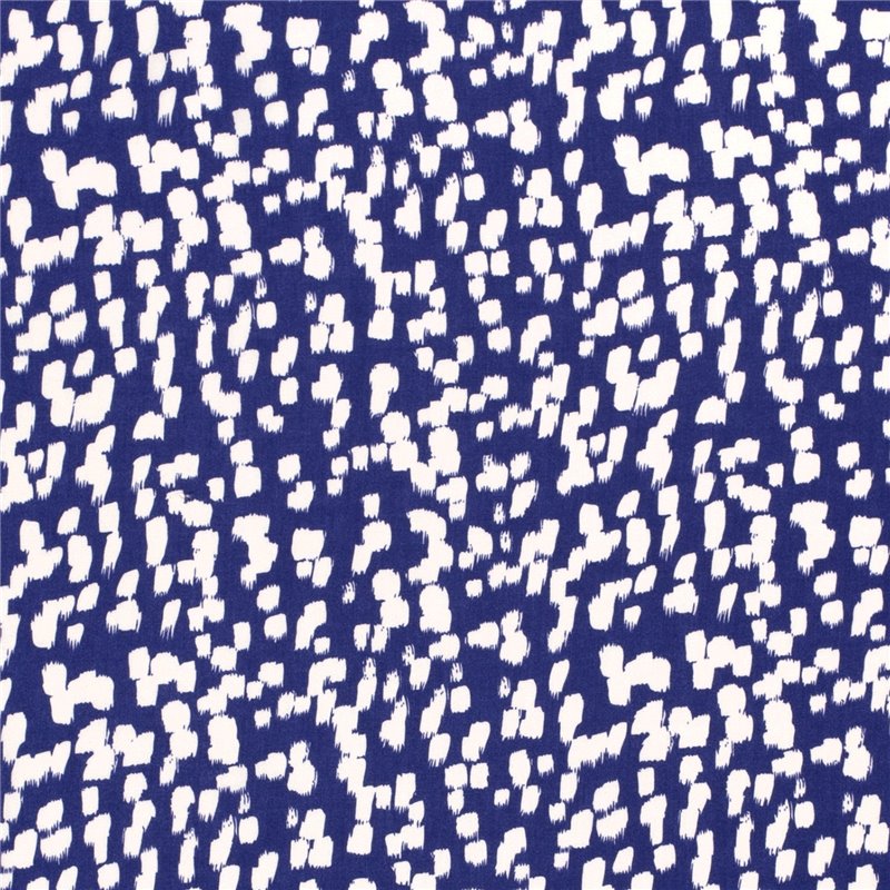 VISCOSE POPLIN PRINT SPOTS