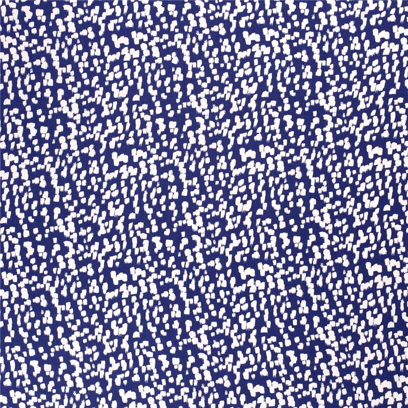 VISCOSE POPLIN PRINT SPOTS