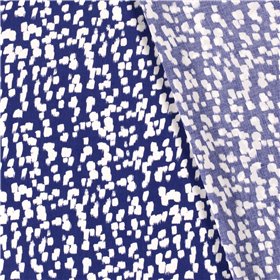 VISCOSE POPLIN PRINT SPOTS