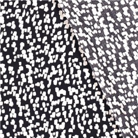 VISCOSE POPLIN PRINT SPOTS