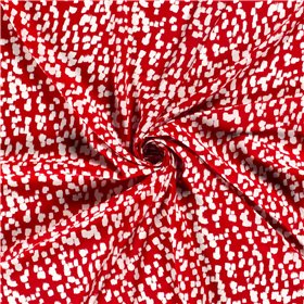 VISCOSE POPLIN PRINT SPOTS
